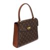 Image 2 : Louis Vuitton Brown Monogram Canvas Leather Malesherbes Handbag