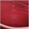 Image 8 : Louis Vuitton Red Epi Leather Zippy Wallet
