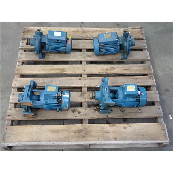 Lot Of (4) Calpeda Water Pumps