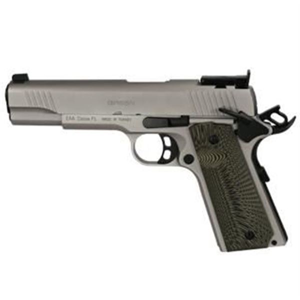 EAA GIRSAN MC1911 MATCH 45ACP 5" NICKEL 8RD