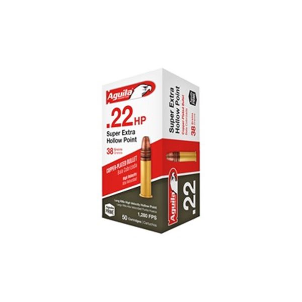 AGUILA 22LR HV 38GR HP - 500 Rds