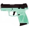 Image 1 : TAU G2C 9MM 3.2" BLK SLIDE CYAN FRAME 2 12RD
