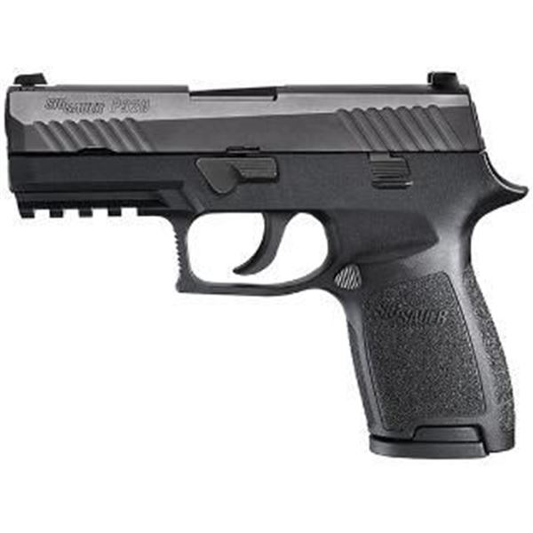 SIG P320 COMPACT 9MM BLK NITRON CONT SIGHTS 15RD