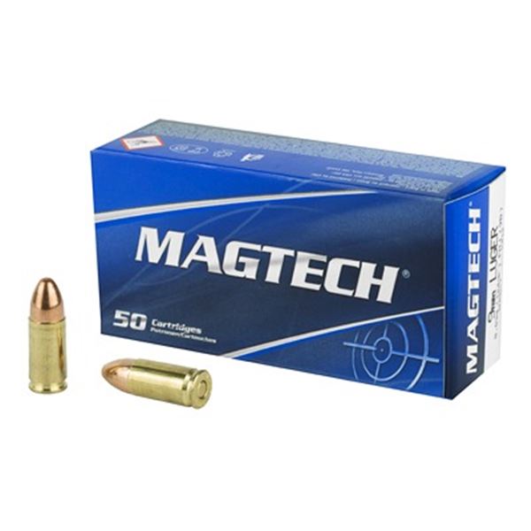 MAGTECH 9MM 124GR FMJ - 50 Rds