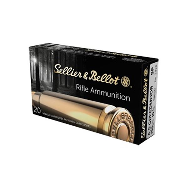 S& B 6.5 CREED 156GR SP - 20 Rds