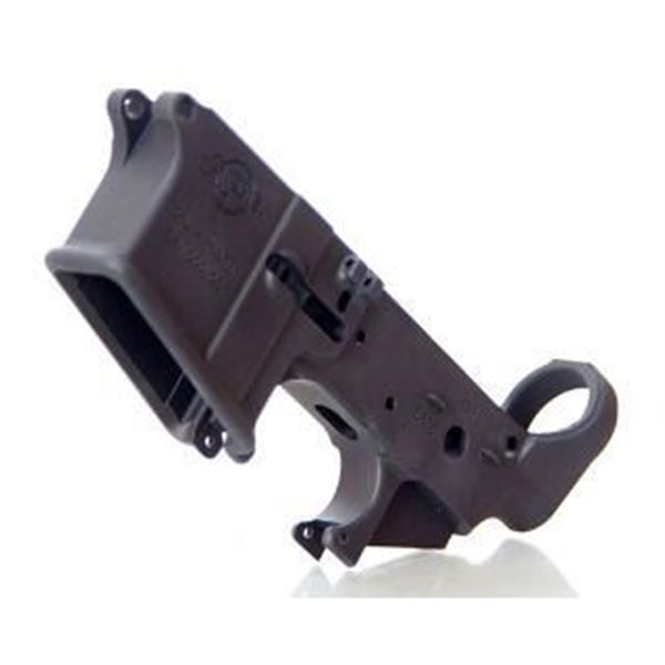 APF LOWER AR15 BLACK STRIPPED BLEM