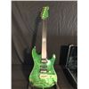 Image 2 : VALLEY ARTS GREEN 6 STRING ELECTRIC GUITAR