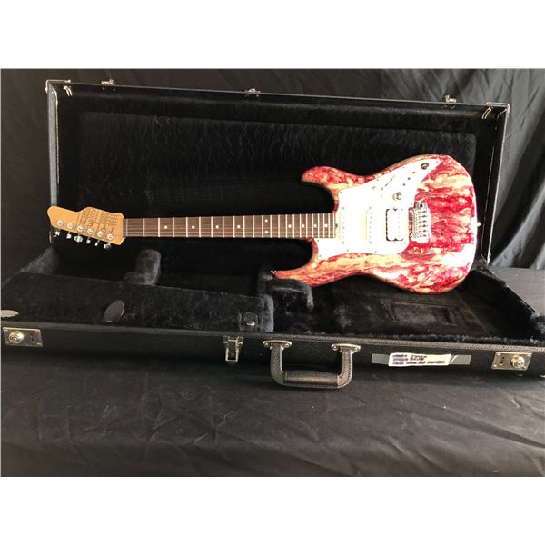 JAMES TYLER STUDIO ELITE CANDY APPLE RED SHMEAR 6STRING ELECTRIC GUITAR