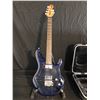 Image 2 : ERNIE BALL MUSIC MAN BFR LUKE 3 BLUEBERRY FLAME 6 STRING ELECTRIC GUITAR
