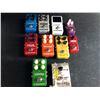 Image 1 : 9 TC ELECTRONIC MIXED EFFECTS PEDALS AND MK BOOST PEDAL