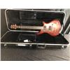 Image 1 : ORGANIC CLASSIC BLACK CHERRY 5A QUILTED MAPLE 6 STRING ELECTRIC GUITAR SN# 06050033 HAND CRAFTED IN