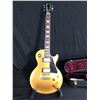 Image 2 : GIBSON LES PAUL CUSTOM BONAMASSA 008 AGED GOLDTOP 6 STRING ELECTRIC GUITAR WITH COA