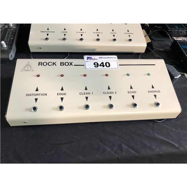 ROCK BOX 6 POSITION FOOT PEDAL