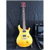 Image 2 : 1986 PRS CUSTOM 24 YELLOW 6 STRING ELECTRIC GUITAR