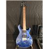 Image 2 : 1986 PRS CUSTOM 1596 ROYAL BLUE 6 STRING ELECTRIC GUITAR