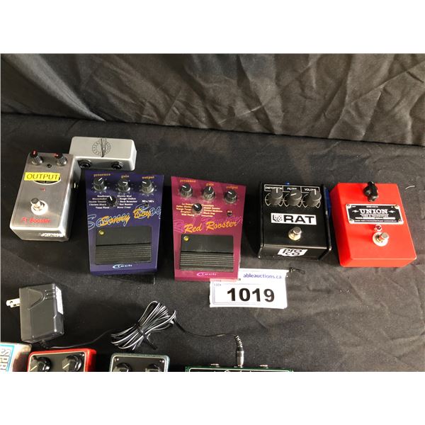 5 MIXED EFFECTS PEDALS