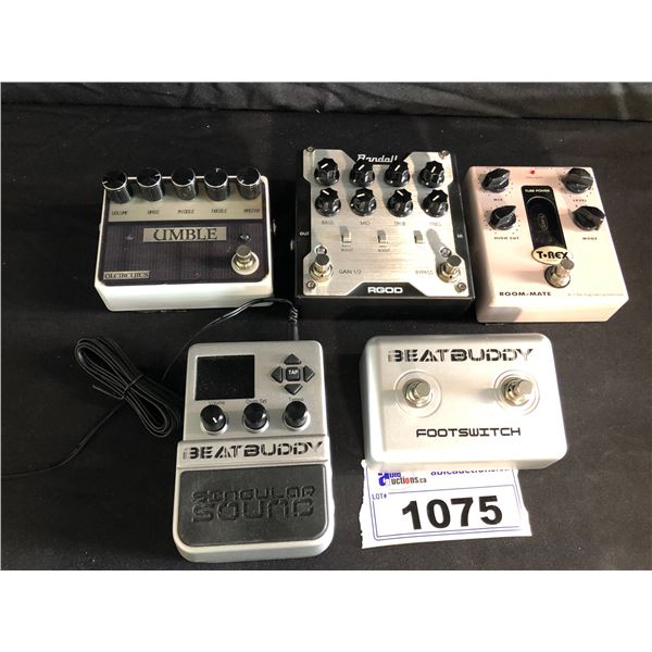 5 MIXED EFFECTS PEDALS