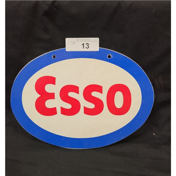 DOUBLE SIDED ESSO METAL SIGN
