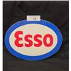 Image 1 : DOUBLE SIDED ESSO METAL SIGN