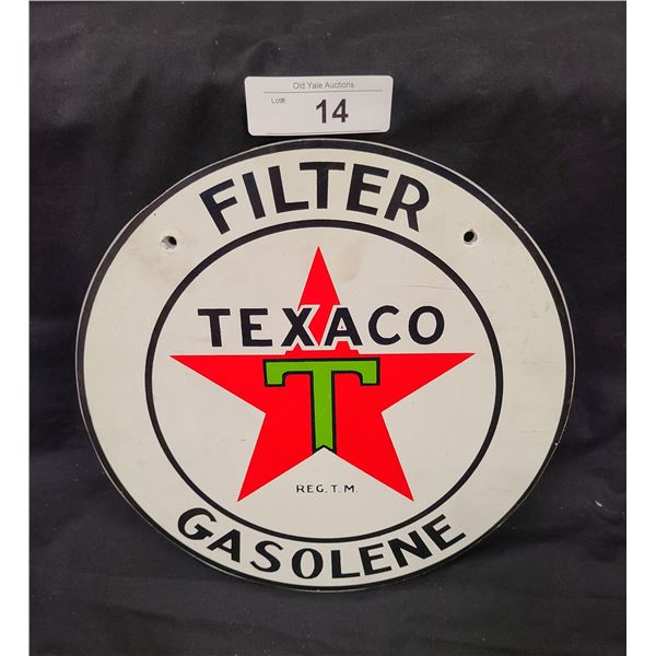 TEXACO METAL SIGN