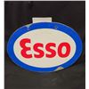 Image 2 : DOUBLE SIDED ESSO METAL SIGN
