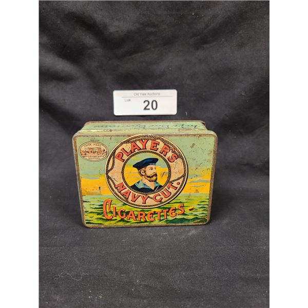 ANTIQUE PLAYER'S NAVY CUT CIGARETTES TIN