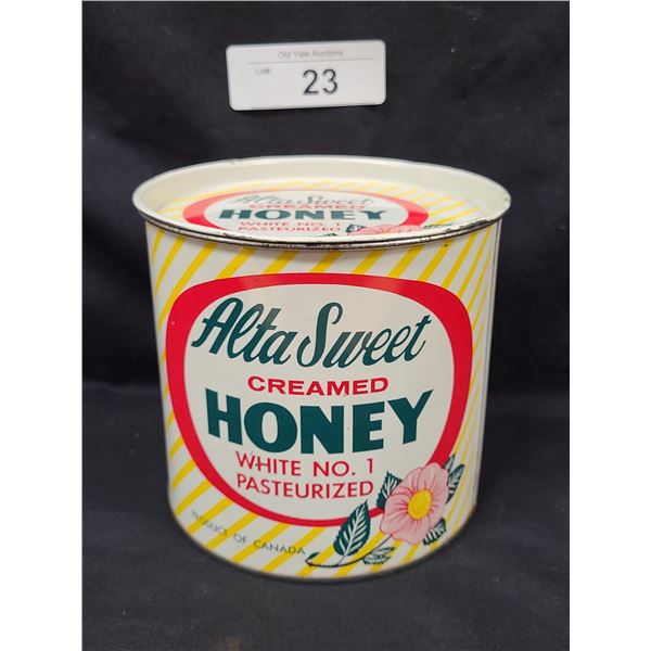 VINTAGE ALTA SWEET HONEY CAN
