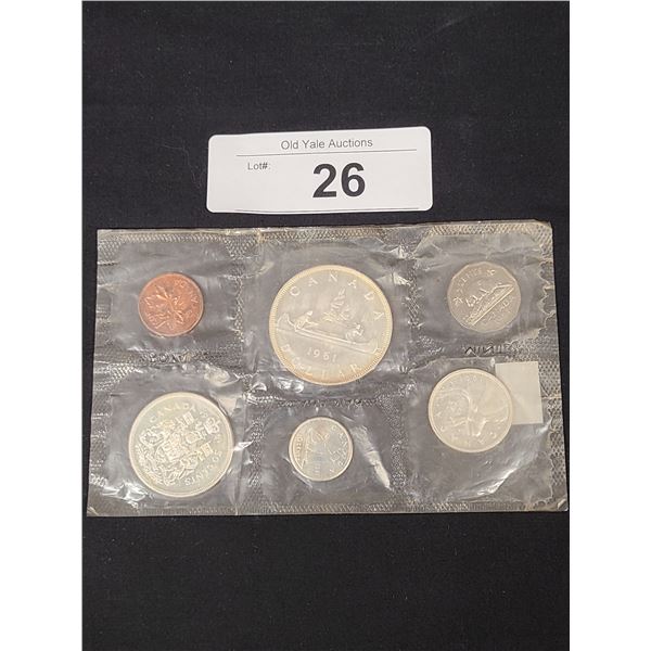 1961 SILVER CANADA PROOF SET