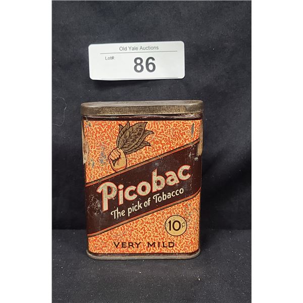 EARLY PICOBAC TOBACCO POCKET TIN