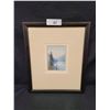 Image 1 : VINTAGE LAKE WATERCOLOUR PRINT BY CANADIAN ARTIST R. COLPMAN