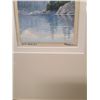 Image 2 : VINTAGE "DELLA LAKE" WATERCOLOUR PRINT BY CANADIAN ARTIST R. COLPMAN