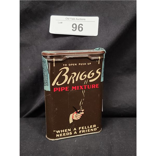 EARLY BRIGGS PIPE MIXTURE TOBACCO POCKET TIN