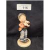 Image 1 : VINTAGE BOY WITH CLARINET HUMMEL APPROX 5"