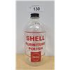 Image 1 : VINTAGE SHELL FURNITURE POLISH BOTTLE 16OZ
