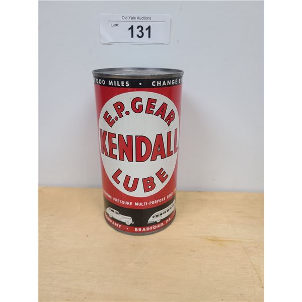 1940'S KENDALL GEARLUBE CAN 1LB
