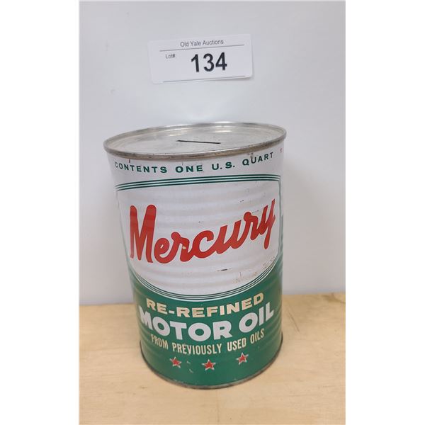 VINTAGE MERCURY MOTOR OIL PIGGY BANK