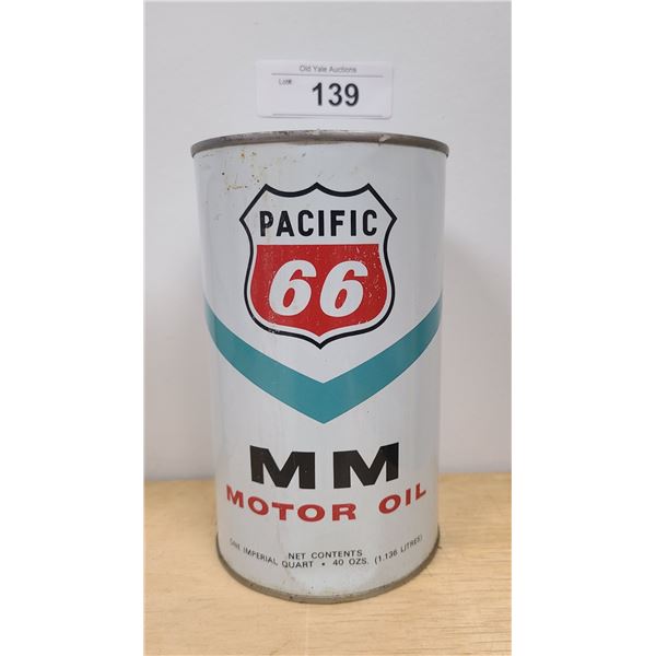 VINTAGE PACIFIC 66 MM MOTOR OIL QUART