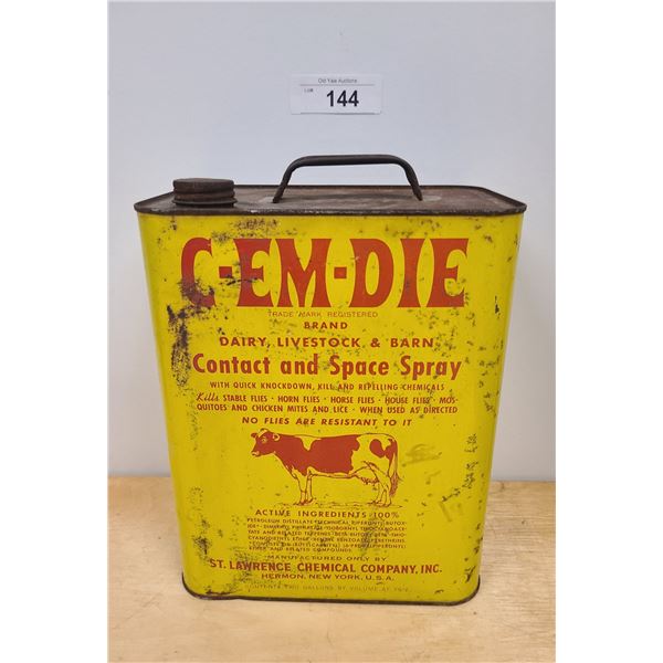C-EM-DIE LIVESTOCK SPRAY CAN 2GALLON