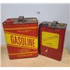 Image 1 : TWO VINTAGE GASOLINE GALLON CANS
