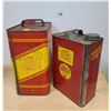 Image 2 : TWO VINTAGE GASOLINE GALLON CANS