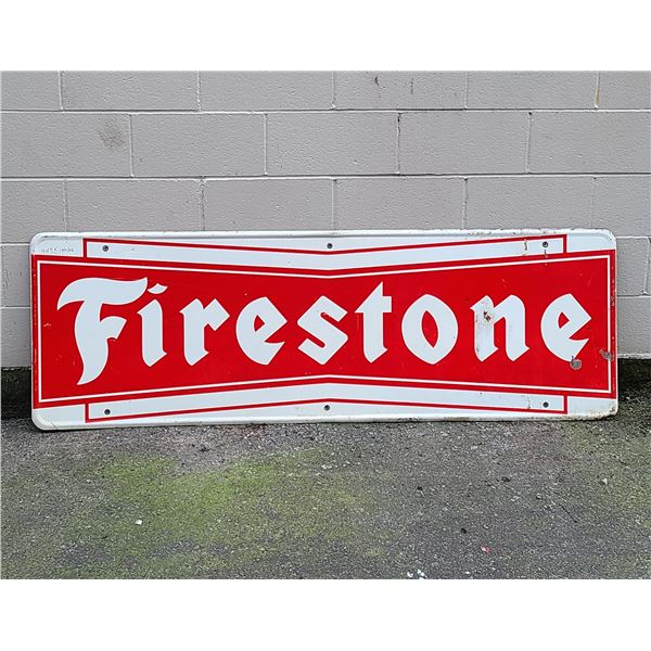 LARGE 1959 FIRESTONE TIRES SIGN