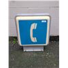 Image 1 : VINTAGE DOUBLE SIDED BC TEL LIGHT UP SIGN