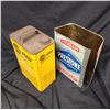 Image 2 : TWO VINTAGE 1GALLON CANS-NAPA & PRESTONE