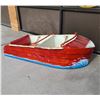 Image 1 : VINTAGE METAL KIDDIE BOAT RIDE BOAT FROM WEST COAST AMUSEMENTS, NO SHIPPING