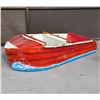 Image 3 : VINTAGE METAL KIDDIE BOAT RIDE BOAT FROM WEST COAST AMUSEMENTS, NO SHIPPING