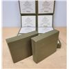 Image 3 : 10 NOS 1950'S CANADIAN ARMED FORCES TRIANGULAR BANDAGES