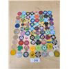Image 1 : LARGE COLLECTION ASSORTED CASINO POKER CHIPS