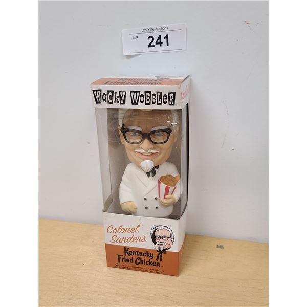 COLONEL SANDERS KENTUCKY FRIED CHICKEN WACKY WOBBLER BOBBLE HEAD
