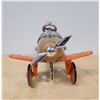 Image 2 : AMAZING "SPITFIRE" MINIATURE DIE CAST PEDAL CAR PLANE