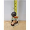 Image 2 : VINTAGE "MERRY WANDERER" HUMMEL FIGURINE APPROX 4.5"